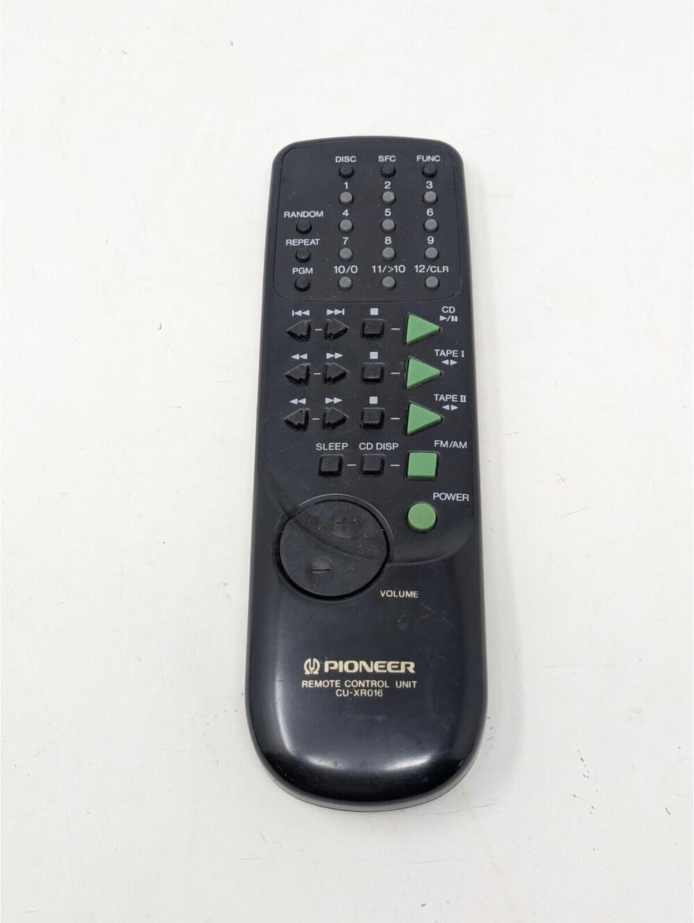 Genuine Pioneer CU-XR016 Remote Control for Pioneer Audio System XR-P5500M